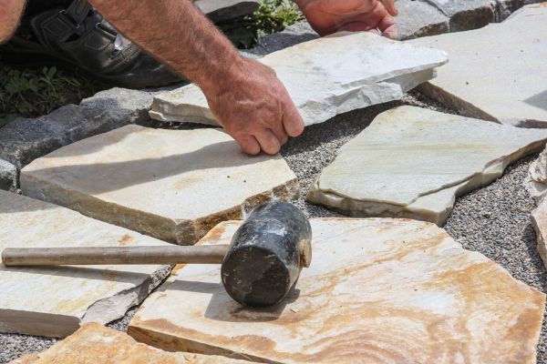 Cost of Stone Sidewalk Installation in Northville