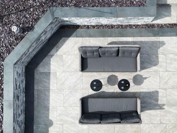 Cost of Porcelain Patio Installation in Northville