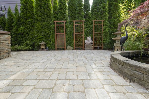 Cost of Backyard Hardscape Service in Northville